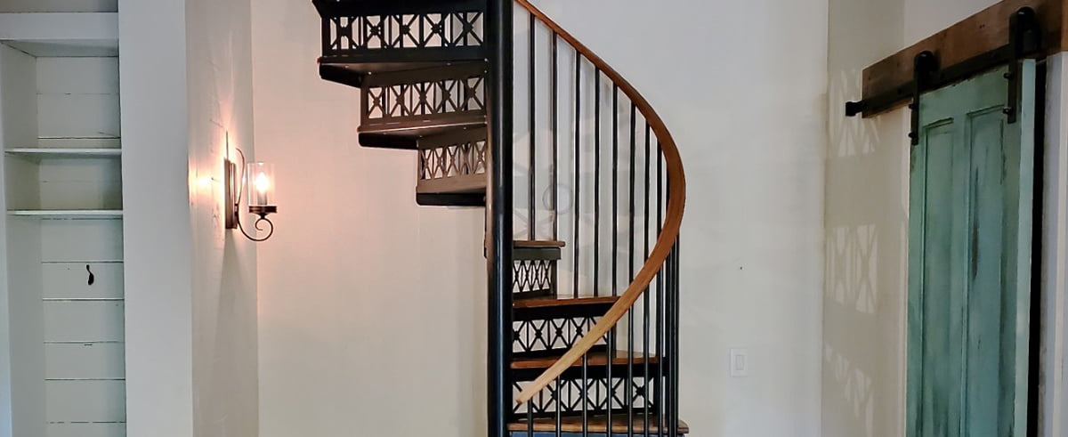 Metalwood Spiral Staircase