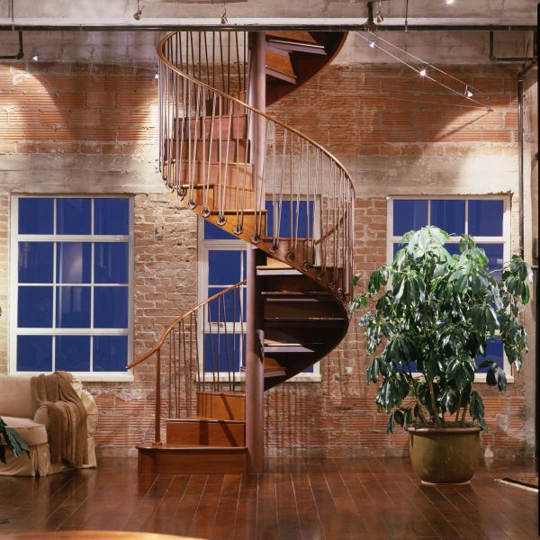 Fully Assembled Spiral Stairs
